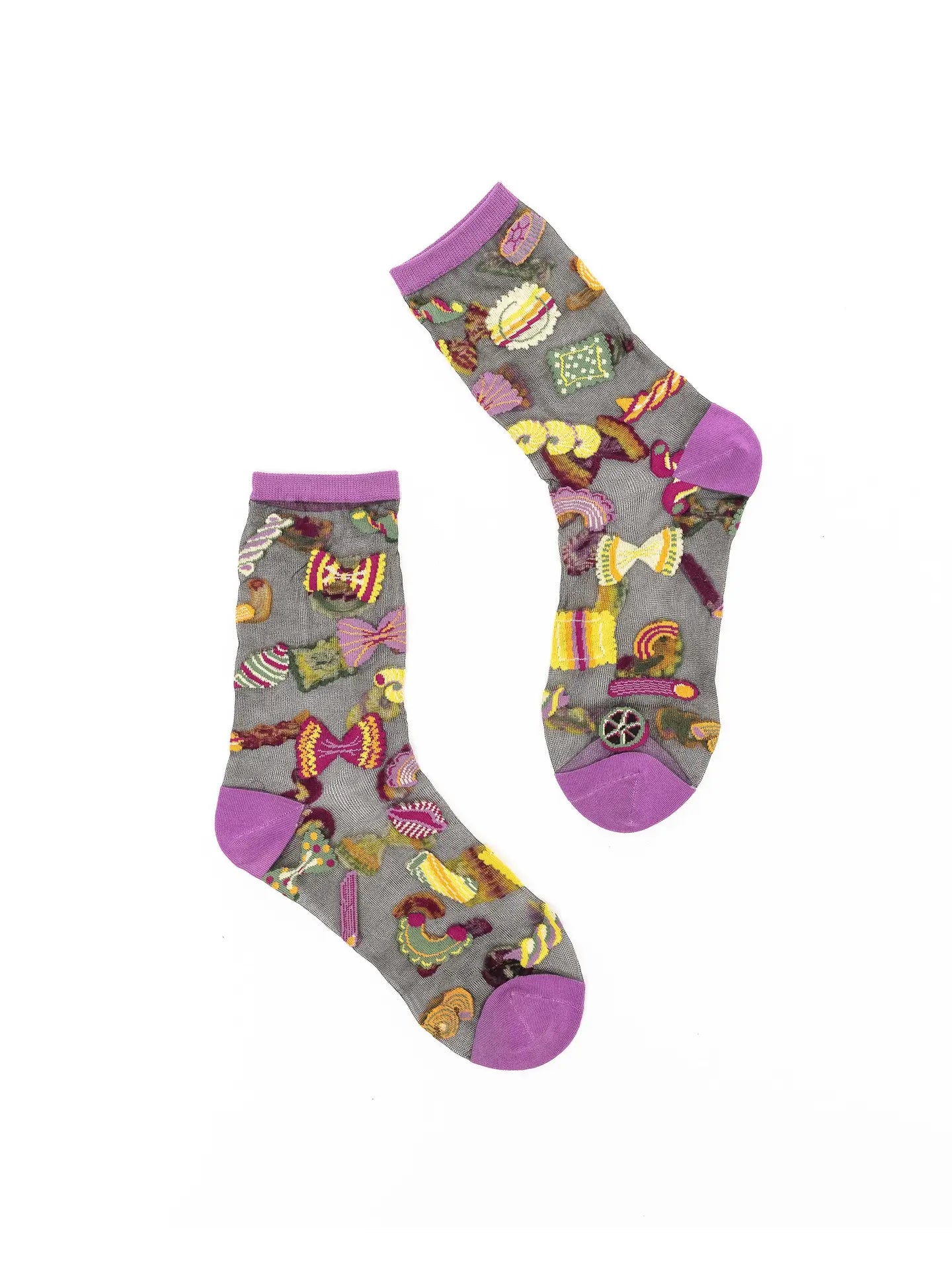 PASTA LOVER SHEER SOCKS