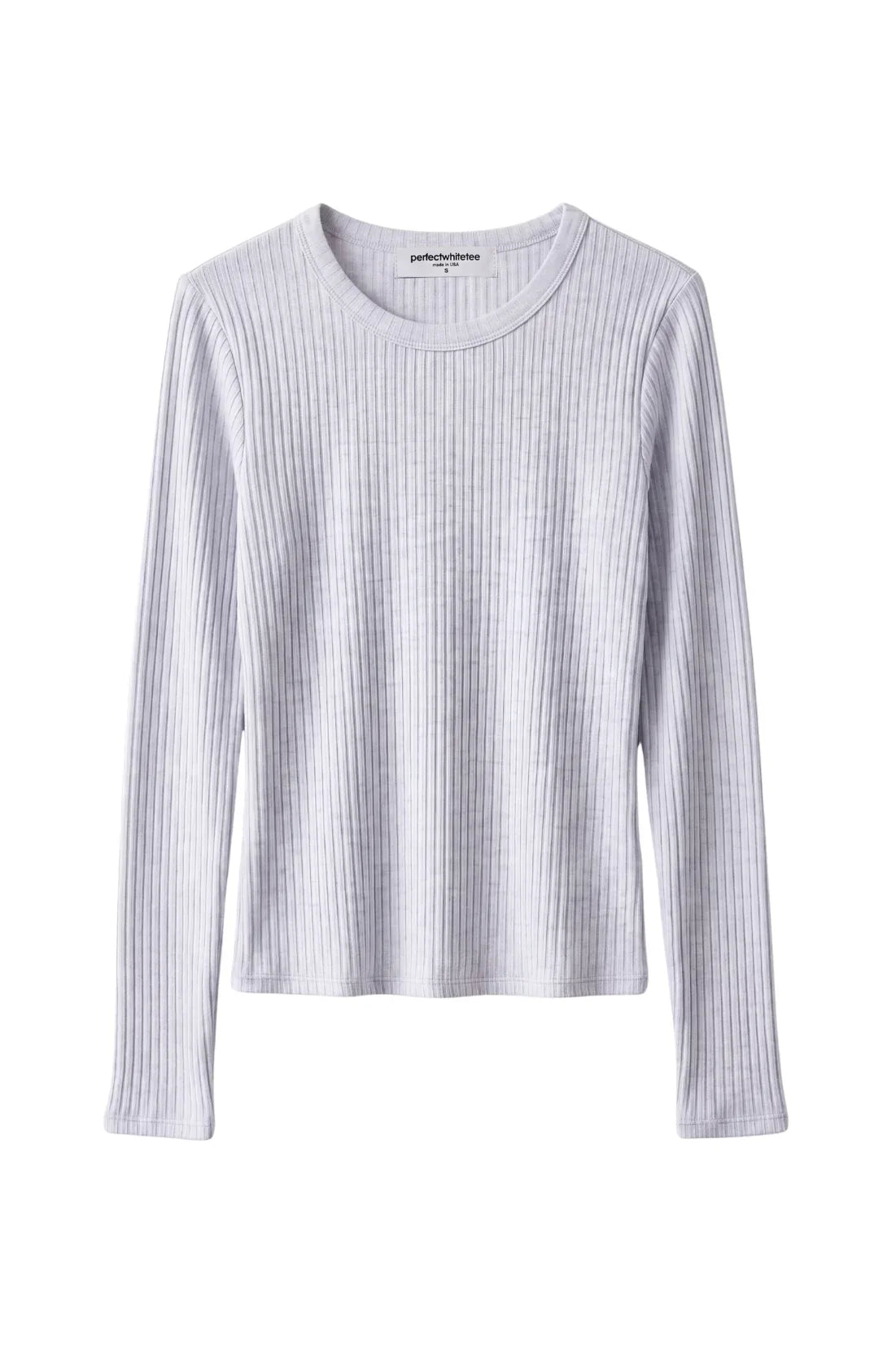 FLORA SWEATER RIB CREW NECK LS