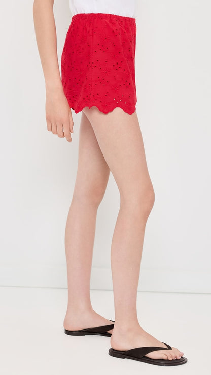 EYES ON ME EYELET SKORT