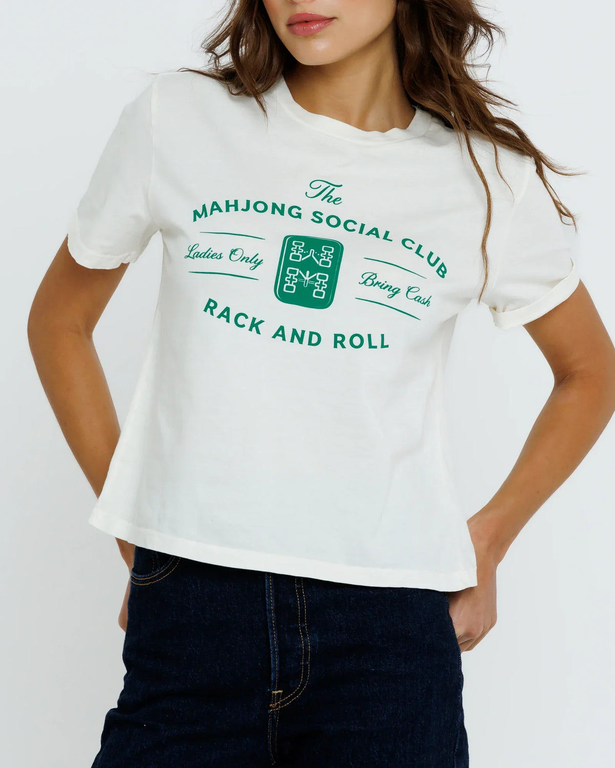 MAHJONG SOCIAL CLUB EVERYDAY TEE