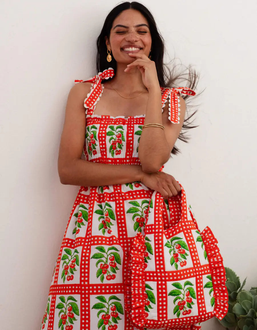 IMMY CHERRY PICNIC DRESS