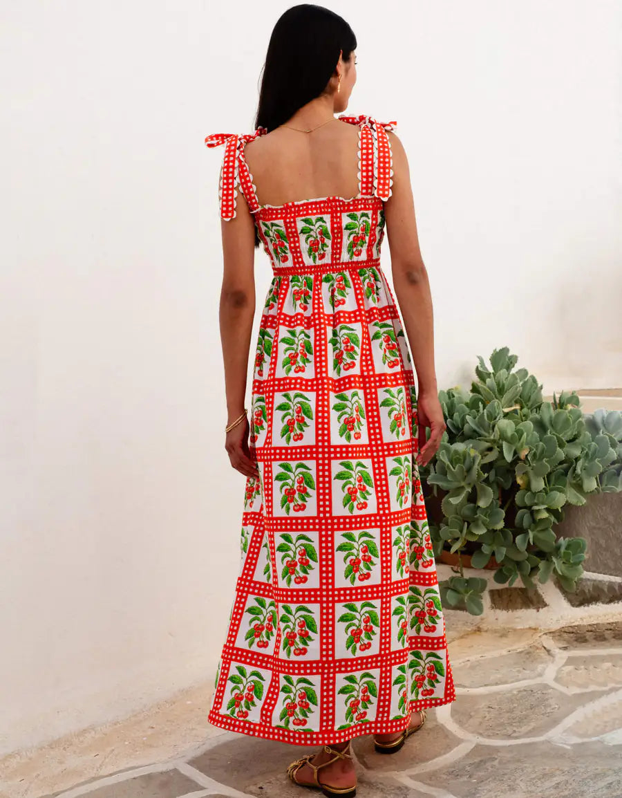 IMMY CHERRY PICNIC DRESS