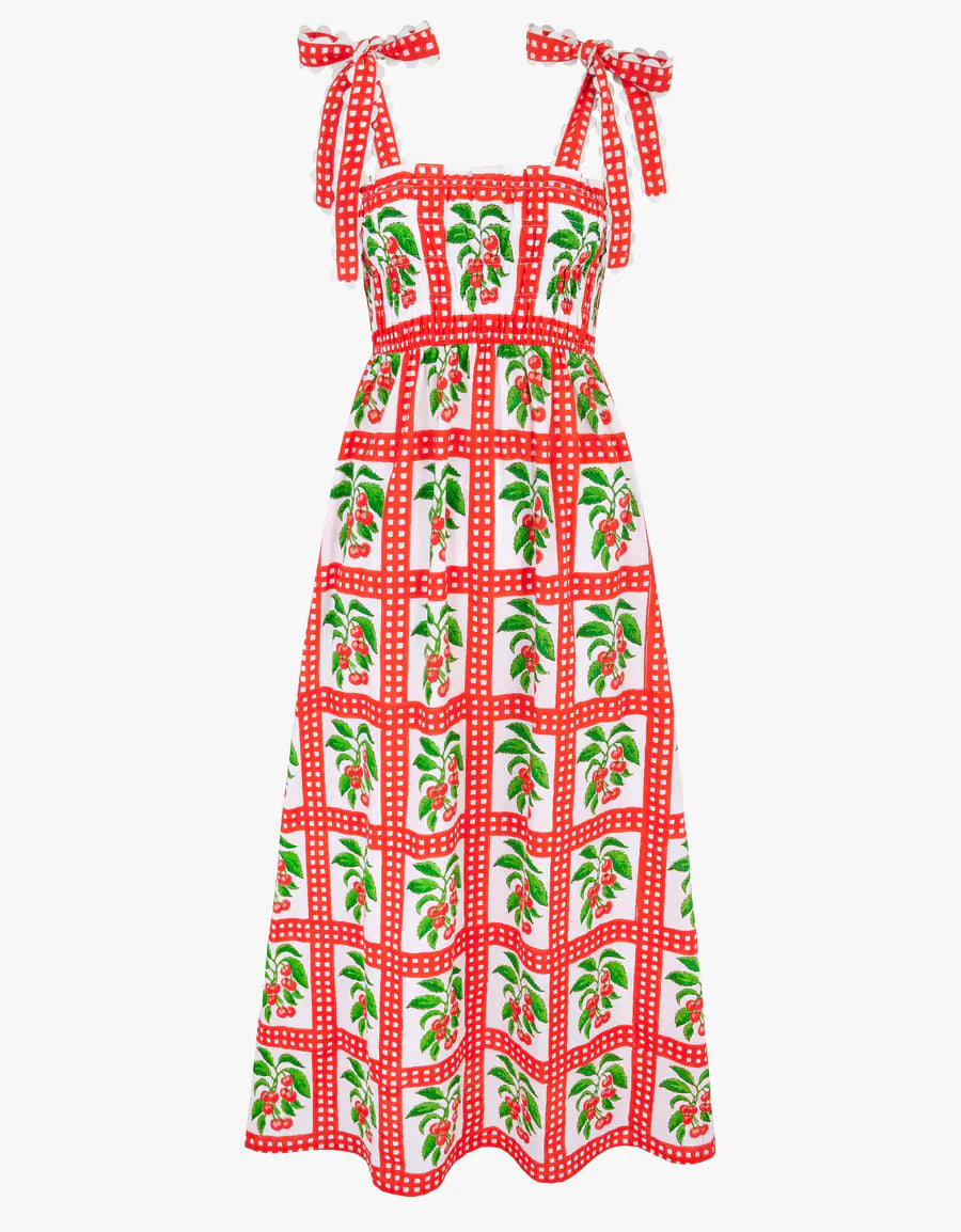 IMMY CHERRY PICNIC DRESS