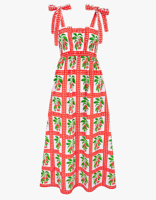 IMMY CHERRY PICNIC DRESS