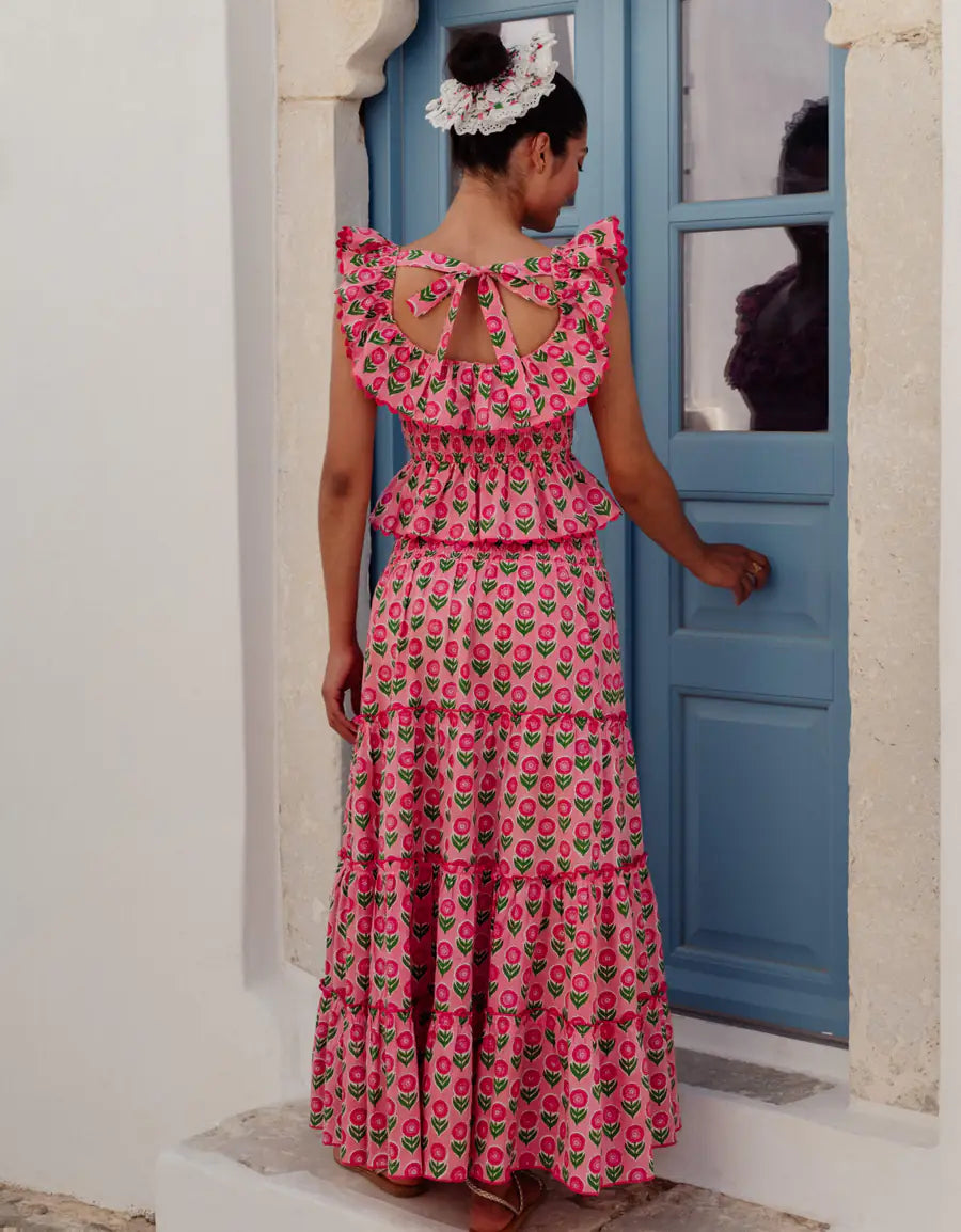 RAH RAH MARIGOLD SKIRT