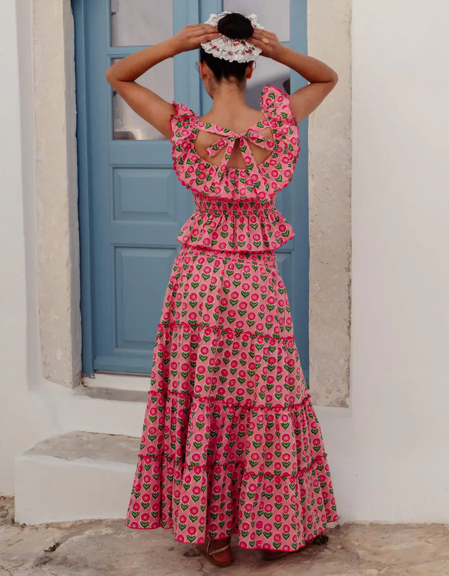 RAH RAH MARIGOLD SKIRT