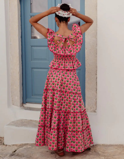 RAH RAH MARIGOLD SKIRT