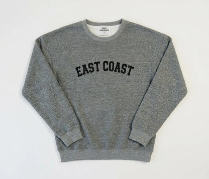EAST COAST OVERSIZED CREW SWEATSHIRT