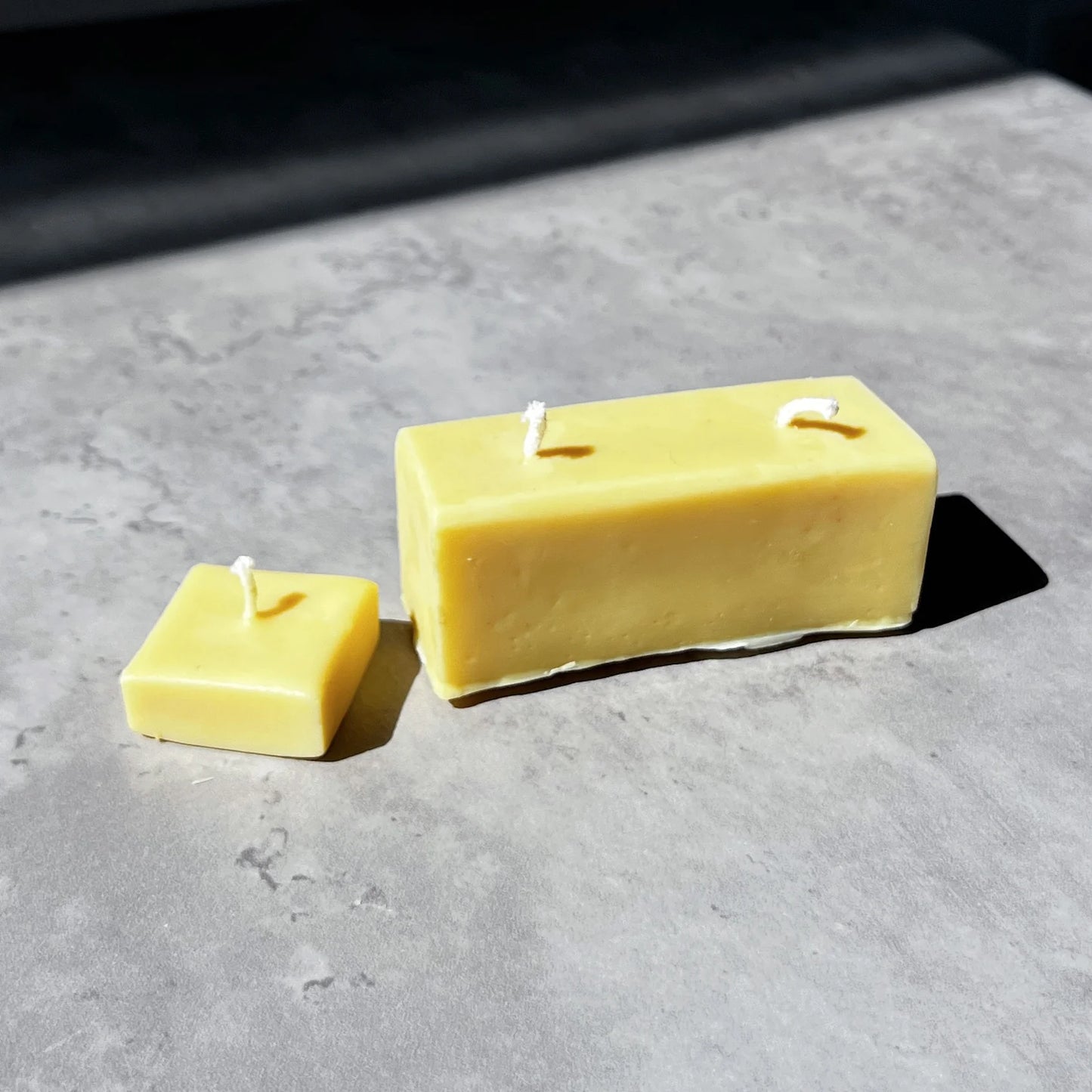 BUTTER STICK BEESWAX CANDLE