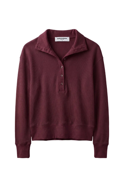 CHERRY LACQUER ZIA WAFFLE TOP